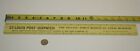 Vintage 18 Inch St. Louis Post Dispatch 2 Sided Metal Ruler Pica Agate Scale