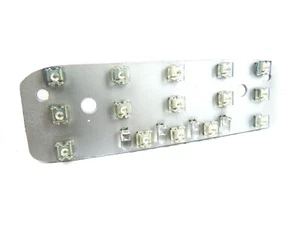 Lambretta S1 & Early S2 Li TV 12V LED Rear Light Insert Plate Reflector AC or DC - Picture 1 of 3
