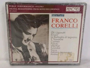 Franco Corelli, Great Voices. Live 1955/65. 2 CDs. Verdi Puccini Meyerbeer etc. - Picture 1 of 5