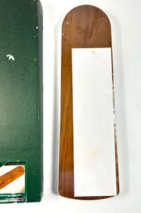 Hunter Fan  5 Solid Teak Outdoor Blades Replacement VTG 2004 NEW in box 25673 - Picture 1 of 12