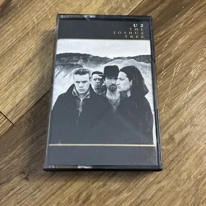 U2 The Joshua Tree Cassette Tape Vintage Audio Tape Album 1987 Black Shell - Picture 1 of 6