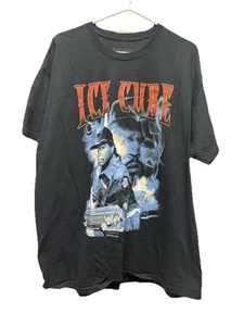 Camiseta Ice Cube Rap Negra Adulto XL Rapero Costa Oeste Para Hombres - Imagen 1 de 3