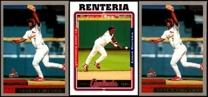 Topps Edgar Renteria St. Louis Cardinals (3) Card Lot - Last Call – Scoop It ... - Picture 1 of 2