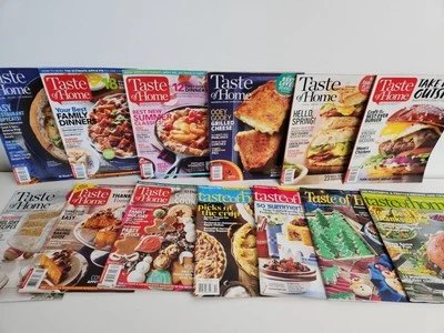 Taste Of Home 13 Cooking Magazine Job Lot Easy Summer BBQ Hoilday Baking Recipes - Image 1 of 4