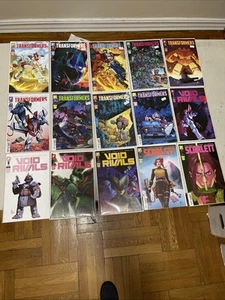 JUEGO DE CÓMICS TRANSFORMERS, DUKE, COBRA, VOID RIVALS, SCARLETT, SKYBOUND IMAGE CASI NUEVO - Imagen 1 de 10