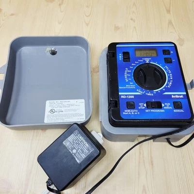 Irritrol Rain Dial RD1200-INT Indoor 12 Station Controller Timer Working - Image 1 of 4