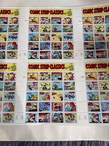 1995 Comic Strip Classica Sc 3000 - PRESS SHEET of 6 panes of 20 MNH - Picture 1 of 5