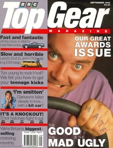 UK BBC Top Gear Magazine: Issue #12, Awards, Mercedes AMG, Alfa Romeo, Sept 1994 - Picture 1 of 3