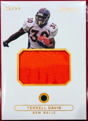 2024 KEEPSAKE EDITION - MULTI-SPORT EDITION - TERRELL DAVIS GEM RELIC   #10/99!! - Image 1 of 4