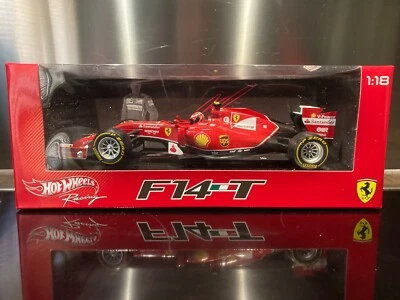 FORMULE 1 F1 FERRARI F14-T RAIKKONEN SCALE 1/18 HOTWHEELS - Photo 1/4