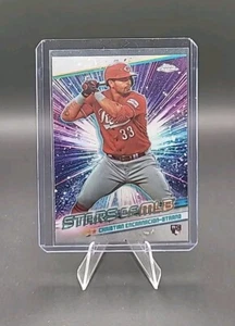 2024 Topps Series 1 Chrome Stars of MLB Christian Encarnacion-Strand RC #CSMLB-7 - Picture 1 of 2