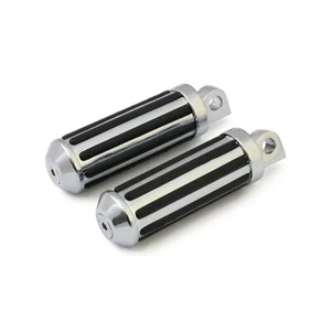 Chrome Custom Rider or Passenger Foot Pegs/Foot Rests Harley Male Mount: P083599 - Picture 1 of 1