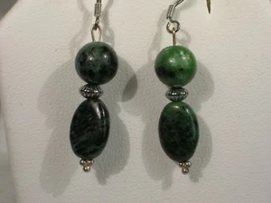 Ruby Ziosite Dangle Earrings - Picture 1 of 1
