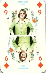 Mud Les Gray 1970's Hitmakers UK Pop Rock Music Playing Card - Picture 1 of 2