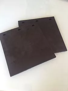 ON SALE !! 2x RUBBER 6mm Trailer Mudflaps Mudflap Mud Flap UTE CARAVAN BOAT - Picture 1 of 2