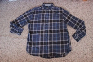 Eddie Bauer 100% Baumwolle Flanell L/S Button-Down Kragen Hemd Herren Gr. L - Bild 1 von 2