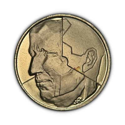 BELGIUM. 1992, 5 Francs - Baudouin, Archangel Michael, French Legend 1 - Image 1 of 3