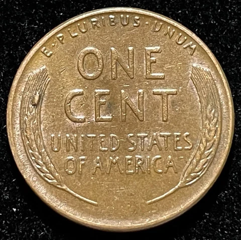 1953 Lincoln Wheat Cent Die Break Error Cover