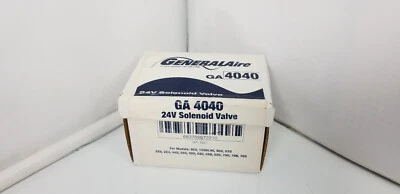 GeneralAire GA4040 24V Solenoid Valve (GFI# 7221) - Image 1 of 2