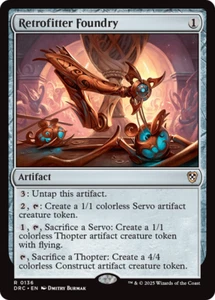 Retrofitter Foundry | DRC Aetherdrift Commander | NM MTG Combo Token Generation - Picture 1 of 1