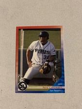 2003 Grandstand Southern League Top Prospects Pete LaForest Set Card