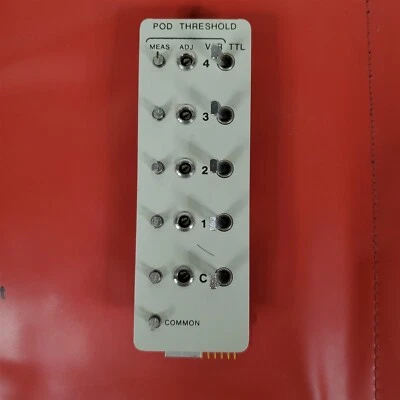 POD Threshold Switch Board From HP 1610A Logic Analyzer 01610-66513 92608F - Image 1 of 4