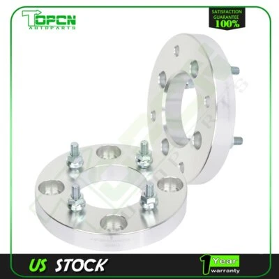 2x espaciadores de rueda plateados 4x137 a 4x115 10x1,25 tacos 1" para Bombardier Can-Am Foto 1 de 4