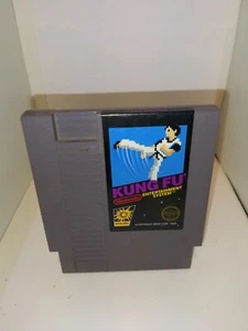 Kung Fu (Nintendo Entertainment System, 1985) Cartridge Irem Black Box NES 5 Scw - Picture 1 of 3