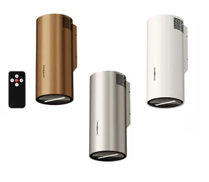 Umlufthaube Haube Dunstabzugshaube Wandhaube Rund Abluft Modern 31 cm - Bild 1 von 12