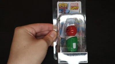 Figura de madera sellada de Marvel Comics Red Skull Pin Mate. Foto 1 de 4