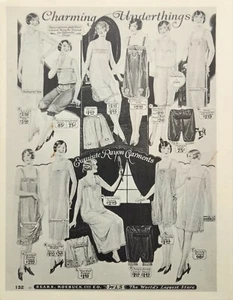 1927 Sears Roebuck Catalogue Charming Under Things Ad - Picture 1 of 3