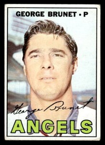 1967 Topps #122 George Brunet GD/Vg - Vg
