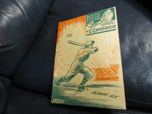 Albany Senators 1948 program score card signed - Picture 1 of 9