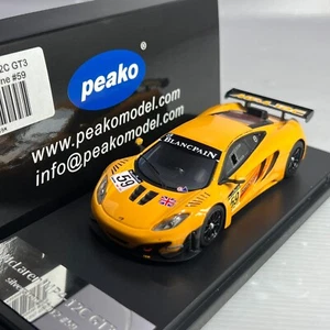 1/43 Peako Mclaren MP4-12C GT3 2011 Silverstone #59 naranja - Imagen 1 de 2