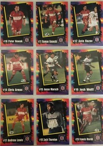Chicago Fire 1998 Soccer Cards Issued by Athletico; MLS *EXTREMELY RARE*