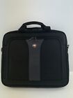 New Wenger By Swissgear Black Multi-Compartment Briefcase