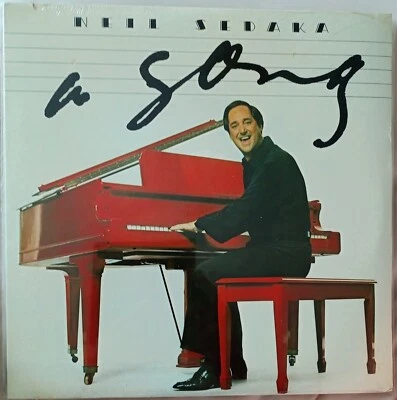 NEIL SEDAKA "A SONG" USA ELEKTRA 6E-102 VINYL LP BRAND NEW SEALED  - Image 1 of 2