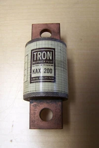 Cooper Bussmann KAX 200 Tron Rectifier Fuse 200 Amps LS13 - Picture 1 of 2