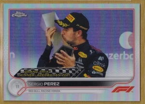 2022 Topps Chrome Formula 1 Refractors #156 Sergio Perez GRAND PRIX WINNERS - Photo 1 sur 2