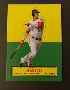 2019 Topps Juan Soto Nationals TBT Throwback Thursday on demand #64 EX