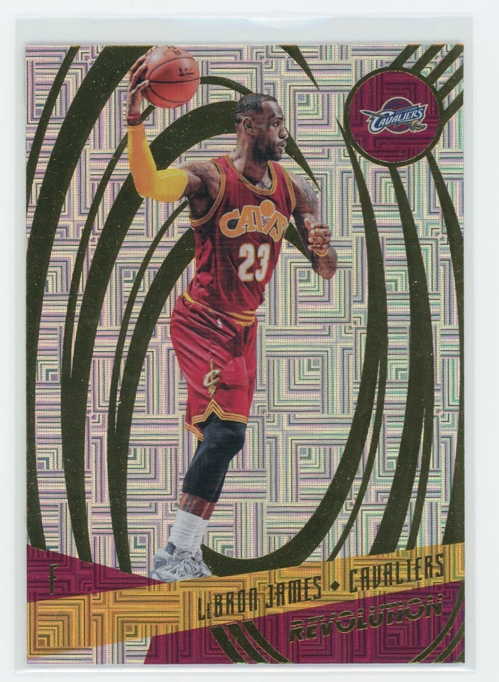 LEBRON JAMES 2016-17 PANINI REVOLUTION - INFINITE PARALLEL  #46  CAVALIERS - Image 1 of 2