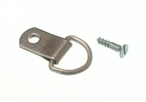 200 X Image D Anneau Simple Np Acier Plaqué Nickel Cintre Onestopdiy Neuf - Picture 1 of 1