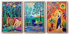 Three Henri Matisse Works mix and match (5) Home Gallery Wall Art A0-A4