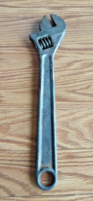 "Llave ajustable Utica Select O Lock 12"" 94-12 funciona bien herramienta de media luna" Foto 1 de 4