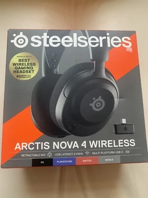 SteelSeries ARCTIS NOVA 4 Wireless Gaming Headset - PC Playstation Switch Mobile - Image 1 of 2