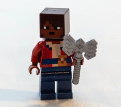 LEGO Archaeologist Minifigure 21176 Minecraft Dungeons Loose Figure - Image 1 of 4