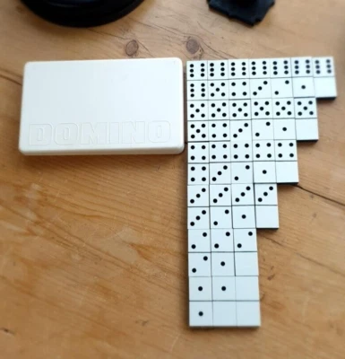 Dominoes classy style very tactile retro with box perfect gift idea - Image 1 of 4