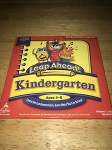 Leap Ahead Kindergarten 4-6 PC Slip Cover and Working Game Free Shipping  - Picture 1 of 6