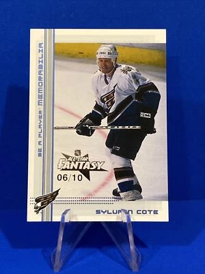 2000-01 BAP Memorabilia All-Star Fantasy Sylvain Cote Capitals SSP 06/10 Rare - Image 1 of 2