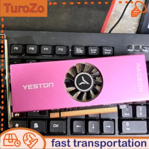 YESTON RX 6400 RX6400 4GB GDDR6 Graphics Card - Picture 1 of 4